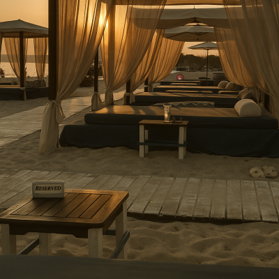 Best beach bar in Greece – Nisos Fanari