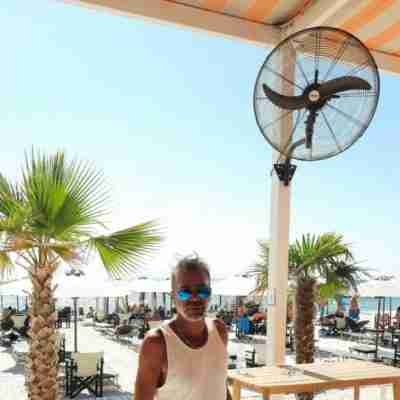 Komotini beach bar on Arogi Beach